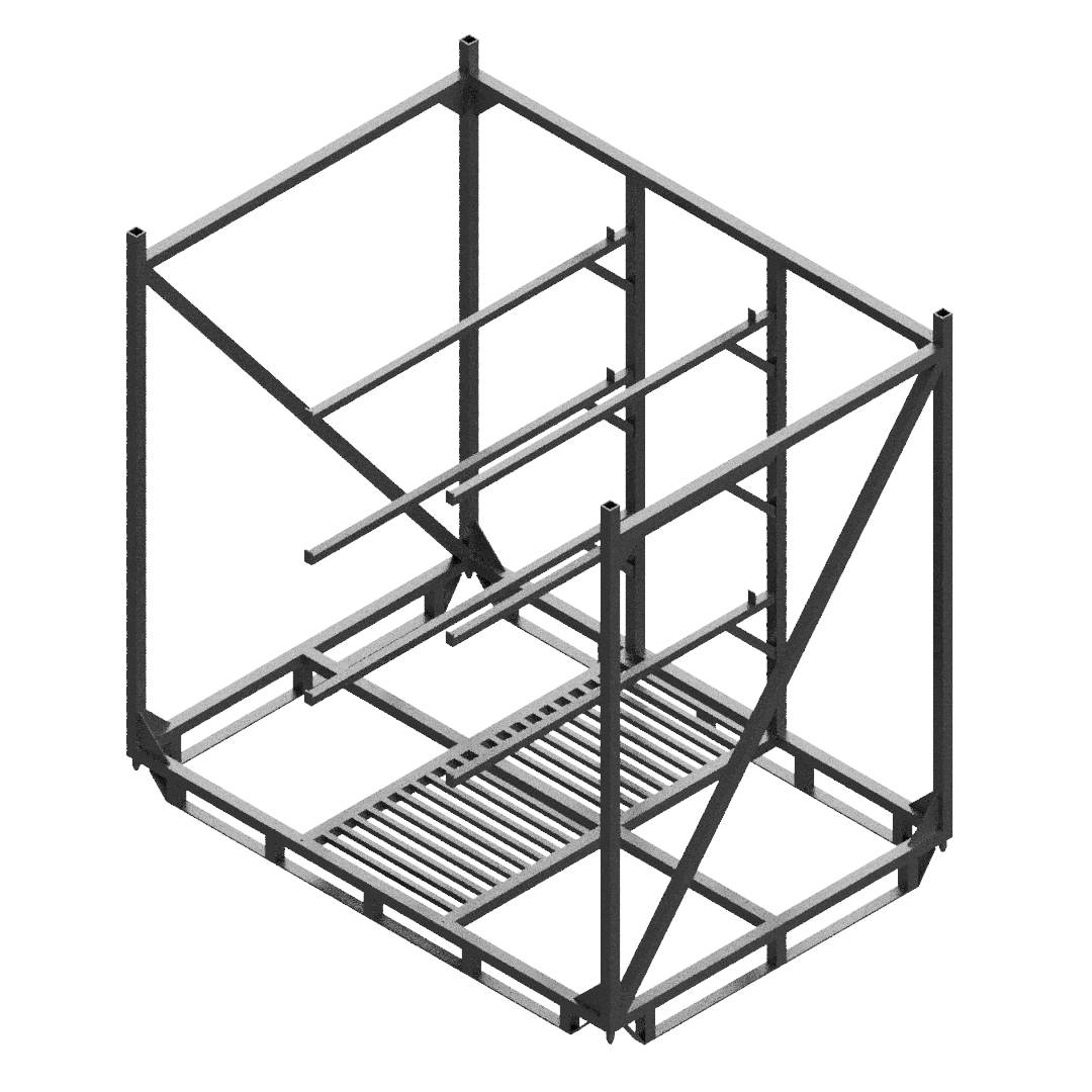 Racks metálicos industriales personalizados